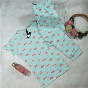 ست تیشرت و شلوار نخ پنبه فوق العاده لطیف از برند TOM AND ROSE