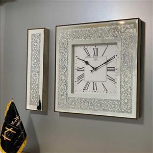 نمونه سفید ساعت دیواری کد 6539 تولیکا