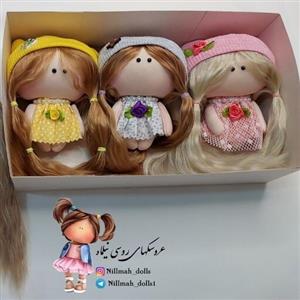 عروسک روسی دختر قد14cm سر چرخشی  دست متحرک تضمین کیفیت ساخته سده از بهترین متریال قابل شستشو موها قابل شانه زدن