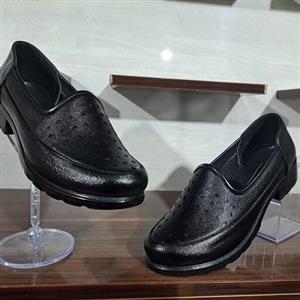 کفش زنانه طبی مدل زوار دوز لیزری  پاشنه کوتاه