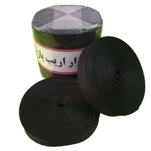 نوار اریب ژرسه رنگ مشکی یک رول