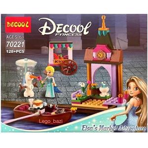 لگو خاطرات فروشگاه السا برند decool 70221