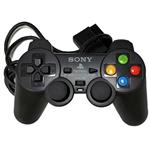 دسته بازی تکی شوکدار Sony PS2 دکمه رنگی اصلی