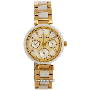 ساعت مچی زنانه رومانسون مدل RM7A01FLGGM8C4-G