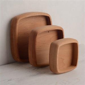 اردو خوری سه تکه چوبی ساخته شده از چوب درجه یک راش 