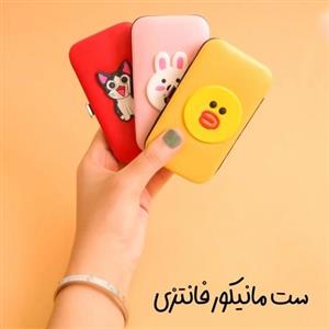 مانیکور ست 7 تیکه طرح فانتزی