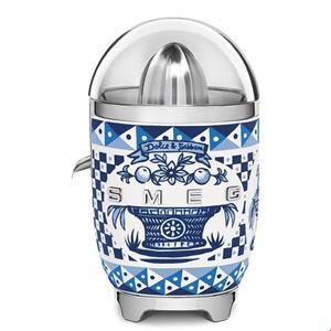 آب مرکبات گیری اسمگ طراحی دولچه گابانا ایتالیا smeg Spremiagrumi Decorato / Speciale, Lucido Estetica 50s Style CJF01DGBEU