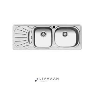 سینک استیل توکار کد 18 اخوان