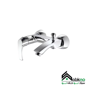 شیر حمام مدل یونیک سفید البرز روز