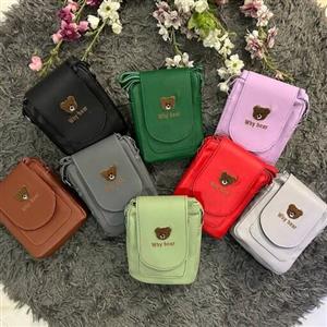 کیف bear (ابعاد 16 در 20 )- کیف خرسی - کیف تدی - کیف دخترانه- کیف زنانه- کیف رودوشی - کیف پاسپورتی-کیف چرم - کیف ترند