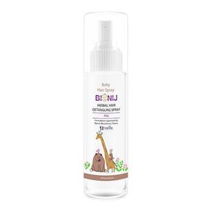 اسپری گیاهی بازکننده گره موی سر کودکان بیونیج  BIONIJ herbal hair detangling spray Kids