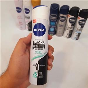 اسپری زنانه نیوا Black & White Clear حجم 150 میل