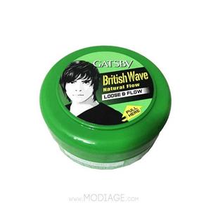واکس مو گتسبی مدل British Wave مقدار 75 گرم Gatsby British Wave Hair Wax 75ml