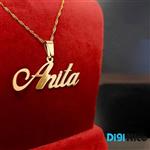 گردنبند طلا 18 عیار طرح Anita آنیتا (کد DN-P1541)