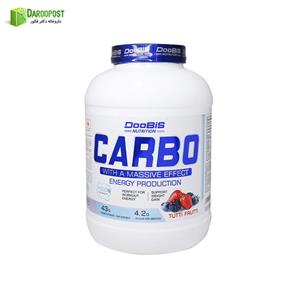 پودر کربو فروت پانچ 4500 گرمی دوبیس نوتریشن | DooBiS Carbo 100% Energy Booster Powder