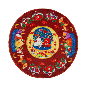 رومیزی گرد عروس قجر