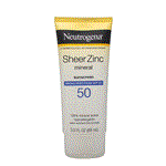 ضدآفتاب شیر زینک مینرال نیتروژینا Neutrogena Sheer Zinc Mineral Sunscreen Lotion With SPF 50 88ml