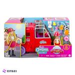 عروسک باربی آتشنشان مدل Mattel Barbie Chelsea Fire Truck Playset