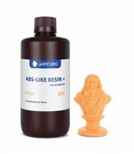 رزین 1 کیلوگرمی پرینتر سه بعدی مدل Anycubic ABS Like Resin Plus رنگ بژ