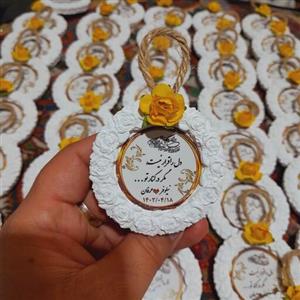 گیفت عقد عروس طرح گرد
