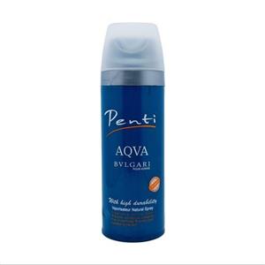 اسپری خوشبو کننده بدن پنتی رایحهAqva Bvlgari  حجم 200 میل