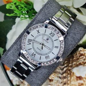 ساعت مچی زنانه رولکس قاب نگینی Rolex