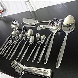 سرویس قاشق و چنگال 24 نفری تمام استیل یونیک آلمان طرح ماینز ارسال رایگان