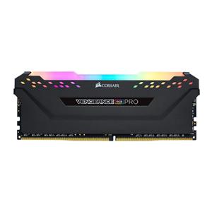 رم کامپیوتر کورسیر تک کاناله Vengeance RGB Pro فرکانس 3200 مگاهرتز DDR4 تایمینگ CL16 حافظه 8 گیگابایت