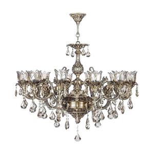 لوستر دایکاست ۱۲ شعله چشمه نور مدل M3577/6-6-A