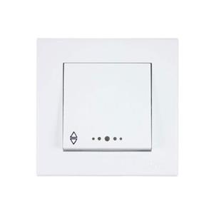 کلید تبدیل سفید رنگ پارت الکتریک سری تابش 5163