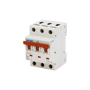 فیوز مینیاتوری سه پل 1 آمپر پارس فانال مدل C1-6K-PFN-3P