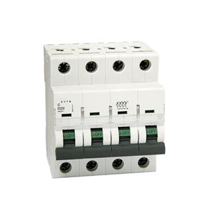 کلید مینیاتوری سه پل + نول 16 آمپر پارس فانال مدل C16-6K-3P