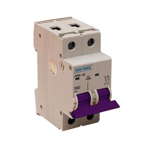 فیوز مینیاتوری یک پل + نول 6 آمپر پارس فانال مدل C6-6K-PFN-1P+N