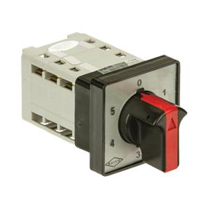 کلید سلکتوری 50 آمپر سه فاز پنج حالته با صفر الکترو کاوه