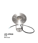پروژکتور پایه دار استخری استیل فول کالر آرتاب مدل LPS-3PRGB