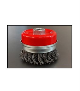 برس کاسه ای بافته طوقه دار جهان برس سایز 70 (060 فولادی)