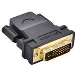 مبدل پورت نری DVI به مادگی اچ دی ام آی(تبدیل DVI به HDMI )