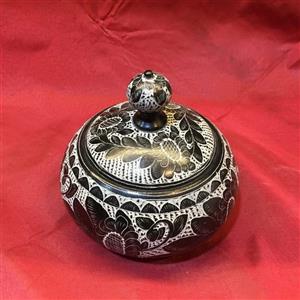 شکلات خوری سنگی طرح گلستان کد 0441 