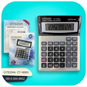 ماشین حساب رو میزی برند سی تی زهن CT-1600 V(فروش به صورت تک و عمده)