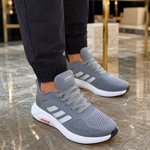 کتونی آدیداس فالکون Adidas Falcon طوسی قرمز  زنانه و مردانه اسپرت رانینگ کفش از  سایز 37 تا 47
