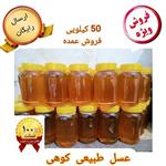 عسل طبیعی کوهی درمانی عمده 50کیلویی سبلان(مستقیم از زنبوردار)