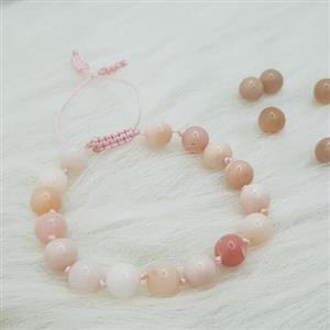 سنگ اپال صورتی طبیعی PINK OPALسایز 8 کیفیت عالی