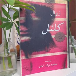 کتاب زوال کلنل اثر  محمود دو لت آبادی نشر فردوسی (کاغذ سفید)