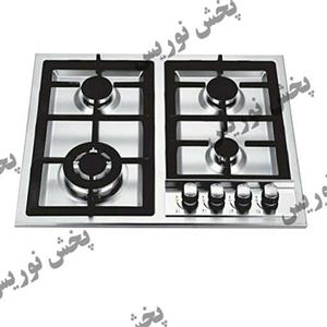 اجاق گاز صفحه ای 4شعله استیل پرنس مدل PS16