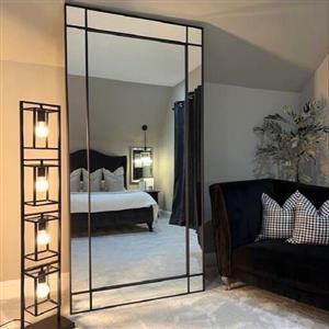 آینه مدل قدی چوبی طرح نسیم w-180