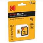 گاراانتی مادام العمر Kodak Micro SD Class10 Extraکارت حافظه 16 گیگابایت
