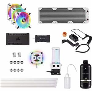 فن خنک کننده Hydro X Series iCUE XH305i RGB Custom Cooling Kit