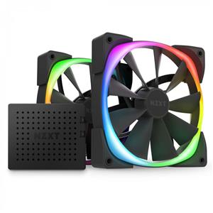 Nzxt Aer RGB 2 140mm Twin Starter Pack Matte Black Case Fan