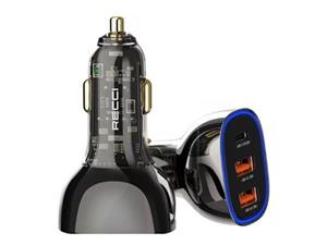 شارژر فندکی بدنه شفاف مدل Recci 93W RCC-N18