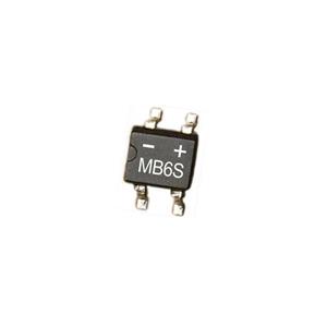 پل دیود 0.8A MB6S (بسته 5 عددی)